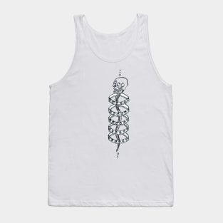 Skull Snake Rings Tank Top